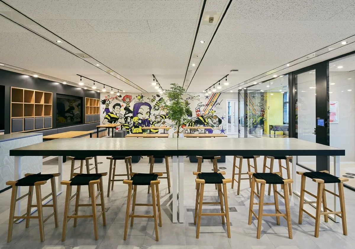 東京本社のオフィス